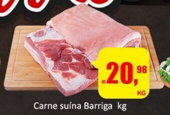 Atacado Máximo Carne Suina Barriga 1kg oferta