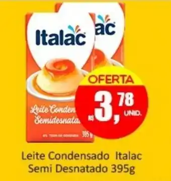 Leite Condensado Italac Semi Desnatado 395g