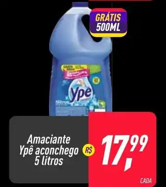 Frangolândia Amaciante Ype aconchego 5L oferta