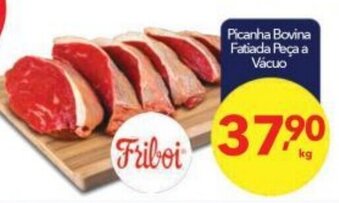 Lopes Supermercados Picanha Bovina Fatiada Peça a Vácuo 1kg oferta