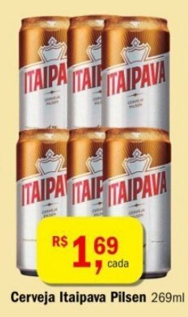 Ultrabox Cerveja Itaipava Pilsen 269ml oferta