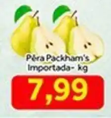 Shibata Supermercados Pera Packans Importada 1kg oferta