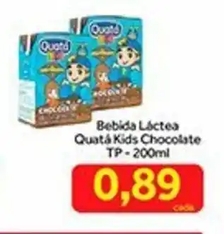 Bebida lactea Quata Kids Chocolate TP 200ml