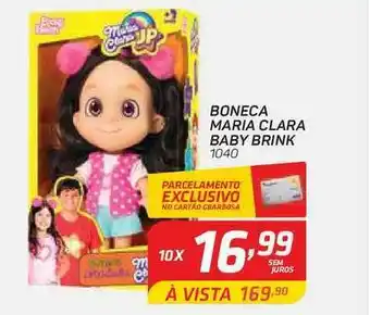 GBarbosa Boneca Maria Clara Baby Brink oferta