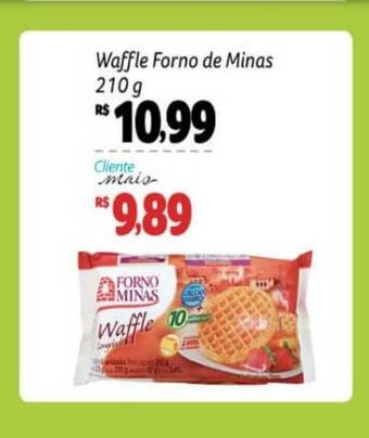 Waffle Forno De Minas 210g