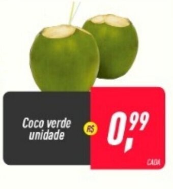Frangolândia Coco verde unidade oferta