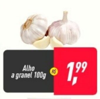 Frangolândia Alho a granel 100g oferta