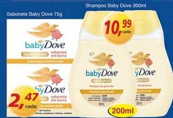 Supermercados Guanabara Shampoo Baby Dove 200ml oferta