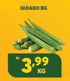 Atacadão Centro Sul Quiabo 1kg oferta