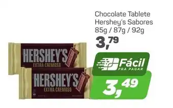 Arena Atacado Chocolate Tablete Hershey's 87/92g oferta
