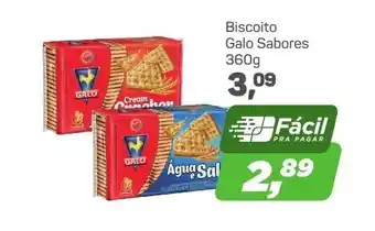 Arena Atacado Biscoito Gala Sabores 360g oferta