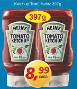 Supermercados Guanabara Ketchup Trad. Heinz 397g oferta