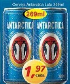 Supermercados Guanabara Cerveja Antarctica Lata 269ml oferta