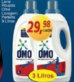 Supermercados Guanabara Lava-roupas Omo Lavagem Perfeita 3L oferta
