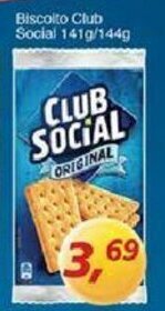 Supermercados Guanabara Biscoito Club Social 141g, 144g oferta