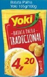 Supermercados Guanabara Batata palha Yoki 100g/105g oferta