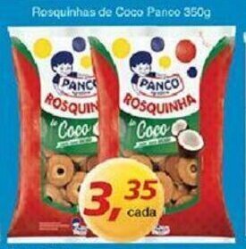 Supermercados Guanabara Rosquinhas de Coco Panco 350g oferta
