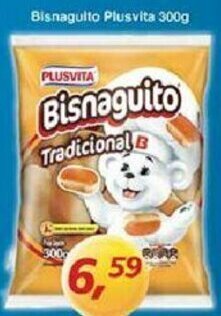 Supermercados Guanabara Bisnaguito Plus Vita 300g oferta
