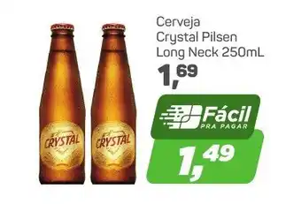 Cerveja Crystal Pilsen Long Neck 250ml