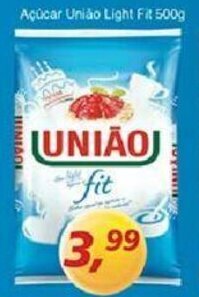 Supermercados Guanabara Acucar Uniao Light Fit 500g oferta