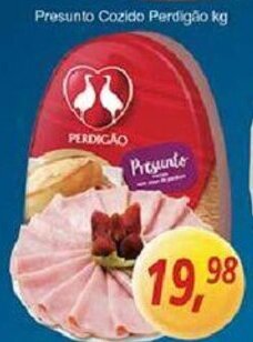 Supermercados Guanabara Presunto Cozido Perdigao 1kg oferta