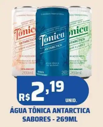 Tatico ÁGUA TÔNICA ANTARCTICA SABORES-269ML oferta