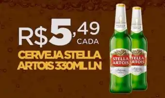 DB Supermercados CERVEJA STELLA ARTOIS 330MLLN oferta