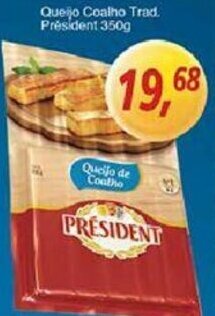 Supermercados Guanabara Queijo Coalho Trad. President 350g oferta