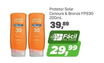 Protetors Solar Cenoura & Bronze FPS30 200ml