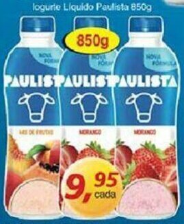 Iogurte Liquido Paulista 850g