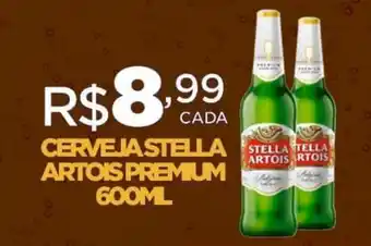 DB Supermercados CERVEJA STELLA STELLA TELLA ARTOIS PREMIUM 600ML oferta