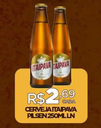 DB Supermercados CERVEJA ITAPAVA PILSEN 250ML LN oferta