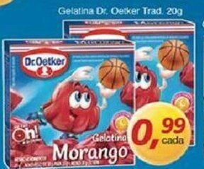 Supermercados Guanabara Gelatina Dr. Oetker Trad. 20g oferta