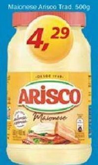 Supermercados Guanabara Maionese Arisco Trad. 500g oferta