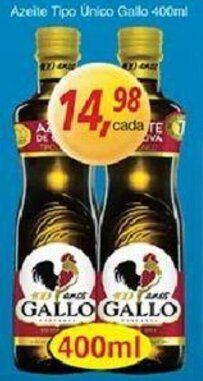 Supermercados Guanabara Azeite Tipo Unico Gallo 400ml oferta
