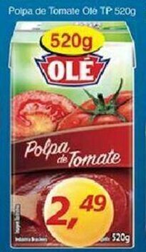 Supermercados Guanabara Polpa de Tomate Ole Tp 520g oferta