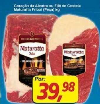 Supermercados Guanabara Coracao da Alcatra ou File de Costela Maturatta Friboi peca 1kg oferta