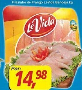 Supermercados Guanabara Filezinho de Frango LaVida Bandeja 1kg oferta