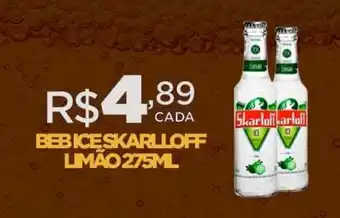 DB Supermercados BEB ICE SKARLLOFF LIMÃO 275ML oferta