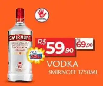 Rede Krill VODKA SMIRNOFF 1750ML oferta