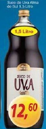 Supermercados Guanabara Suco de Uva Alma do Sul 1.5L oferta