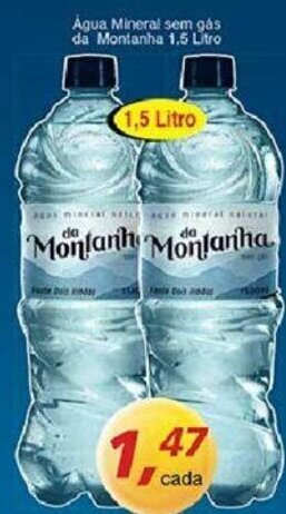 Supermercados Guanabara Agua Mineral Sem Gas da Mortanha 1.5L oferta