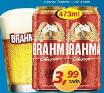 Supermercados Guanabara Cerveja Brahma Latao 473ml oferta