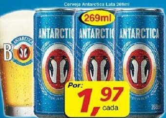 Supermercados Guanabara Cerveja Antarctica Lata 269ml oferta