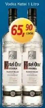 Supermercados Guanabara Vodka Ketel 1L oferta