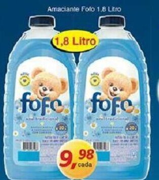 Supermercados Guanabara Amaciante Fofo 1.8L oferta