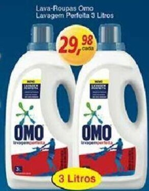 Supermercados Guanabara Lava-roupas Omo Lavagem Perfeita 3L oferta