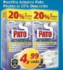Supermercados Guanabara Pastilha Adesiva Pato Promo c/ 20% desconto oferta