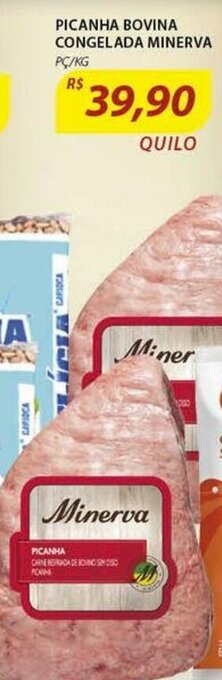 Assaí Atacadista Picanha Bovina Congelada Minerva 1kg oferta
