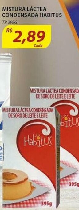 Mistura Lactea Condensada Habitus TP 395g